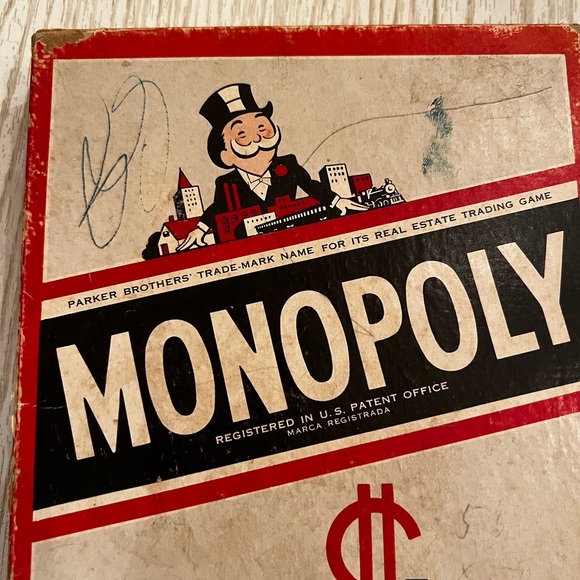 Vintage 1954 Monopoly Pieces & Parts - Picture 3 of 13